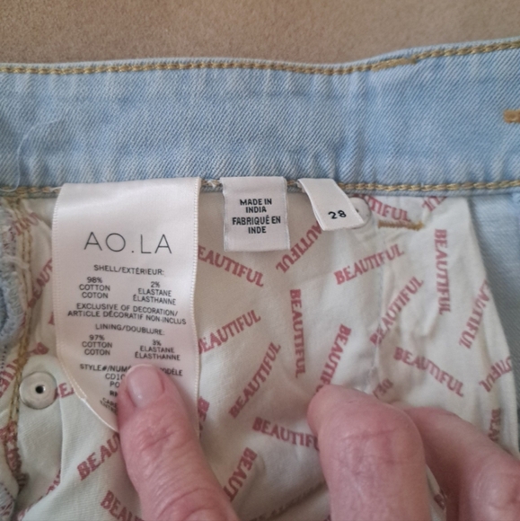 Alice&Olivia Kayleigh Bell High Rise Jean sz28 Excellent - Picture 7 of 10